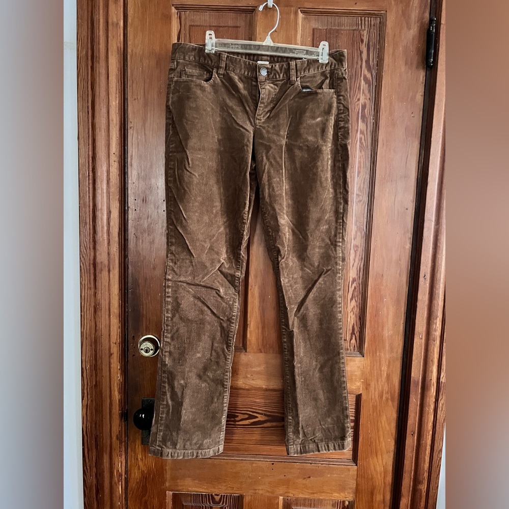 J. Crew City Fit 31 brown Corduroy pants